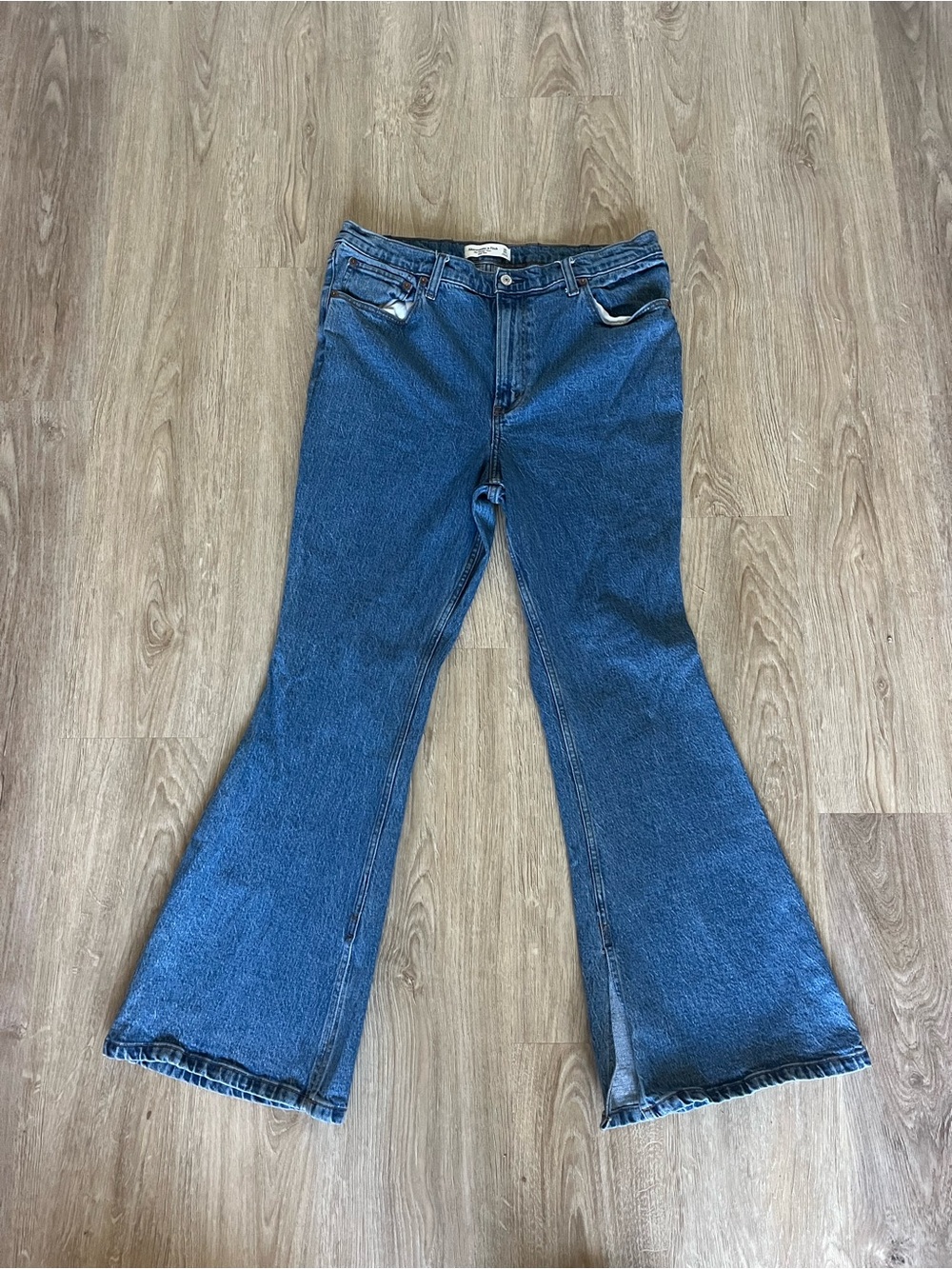 Abercrombie & Fitch Blue Flare Jeans
